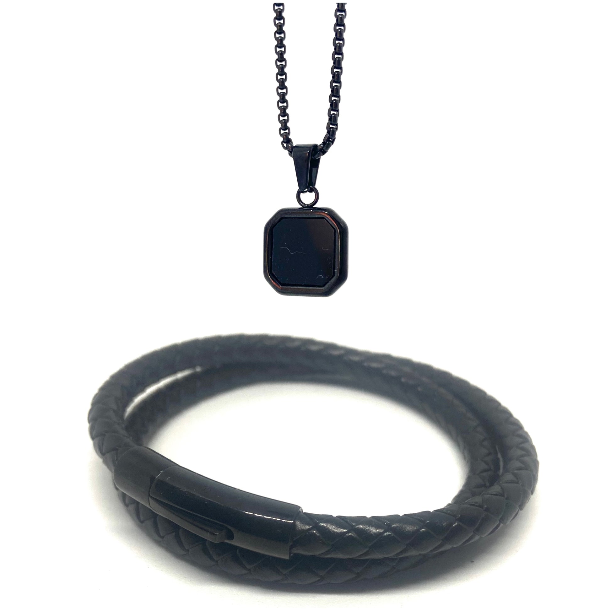 Black Double Layered and Onyx Set