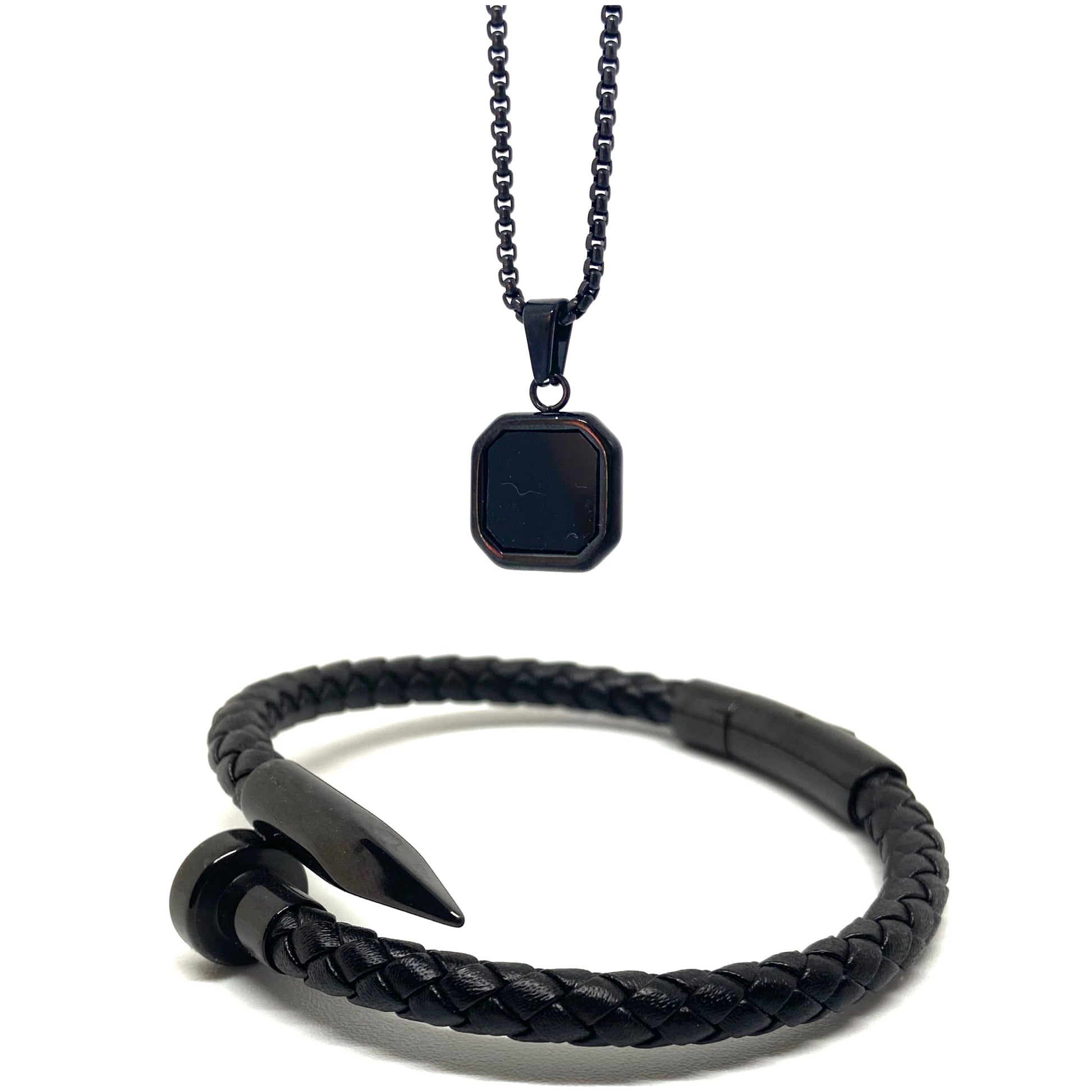 Black Nail and Onyx Set