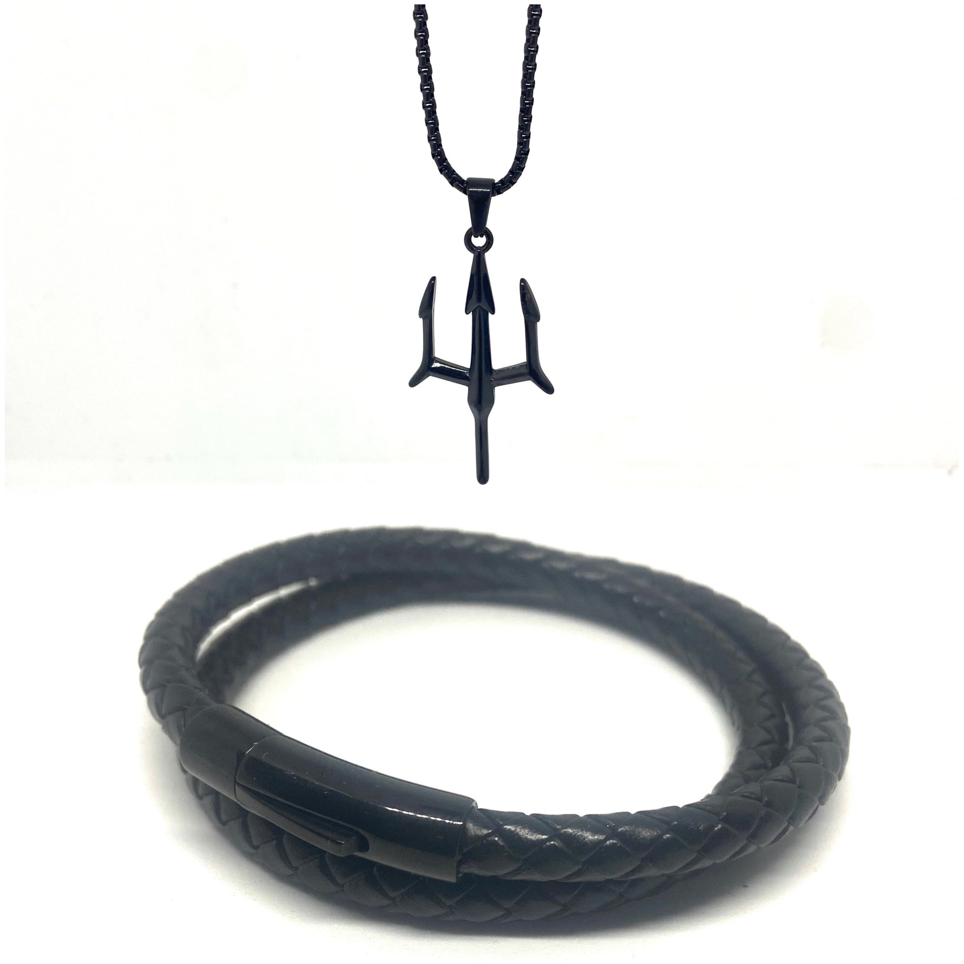 Black Double Layered and Poseidon Set