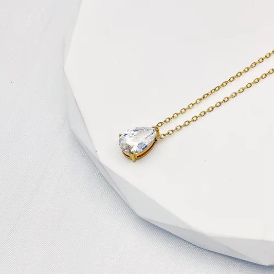 April Diamond Necklace