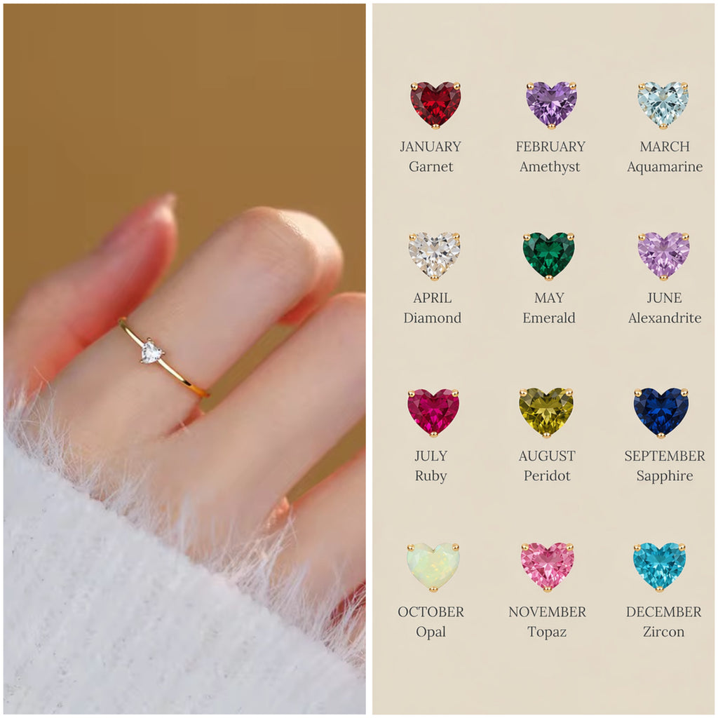 Heart Month Ring (Size 7)