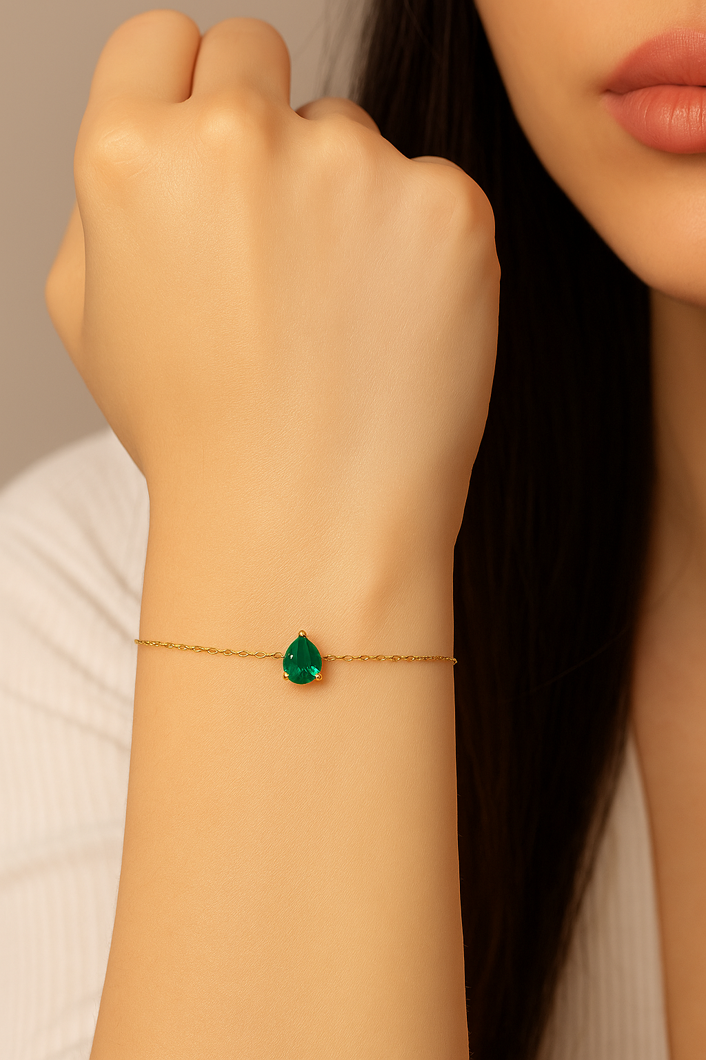 Eye-drop Month Bracelet