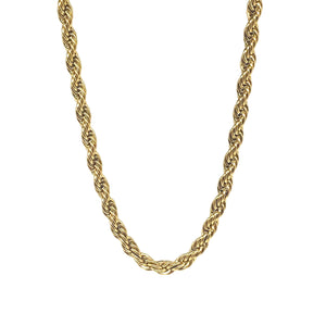 Gold Plated Rope Chain