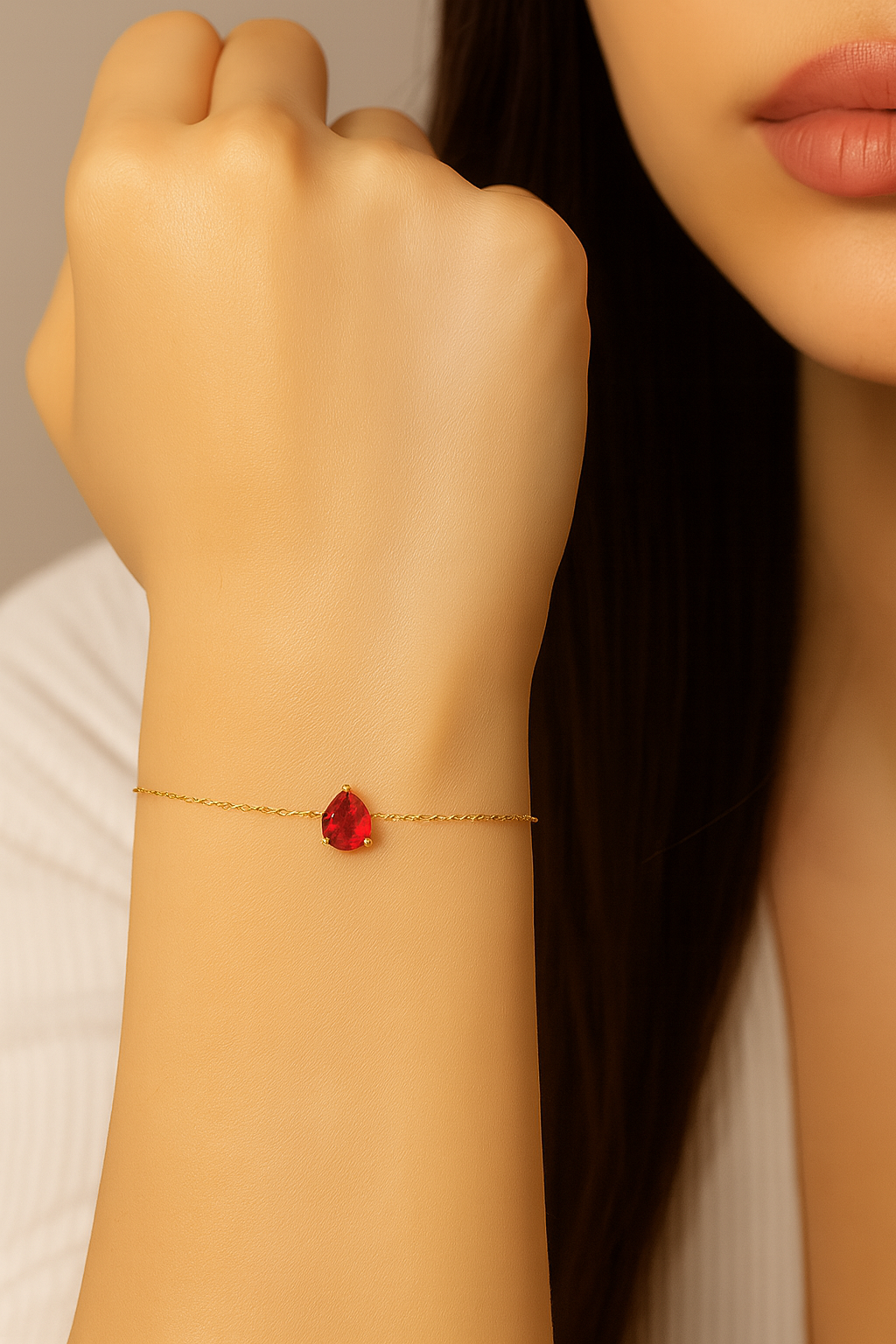 Eye-drop Month Bracelet