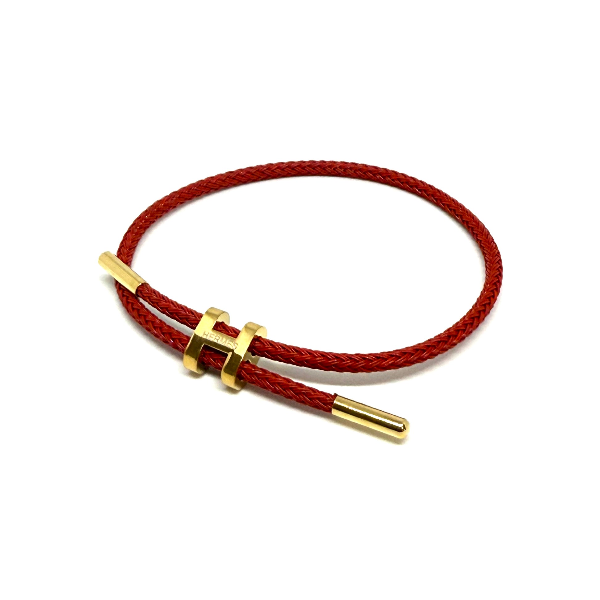 Bright Orange Hermes Bracelet