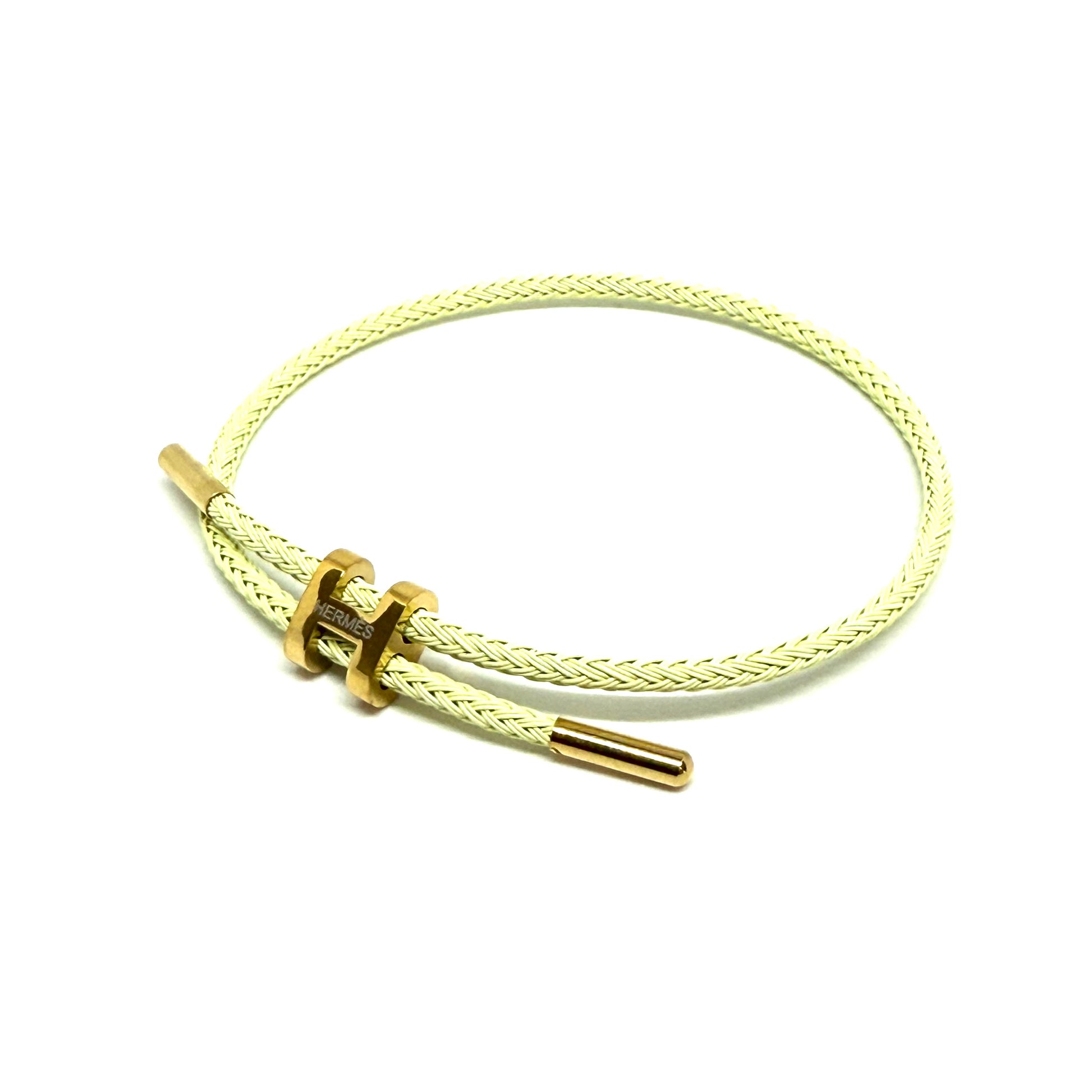 Yellow Hermes Bracelet