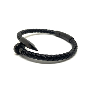 Full Black Nail Bracelet