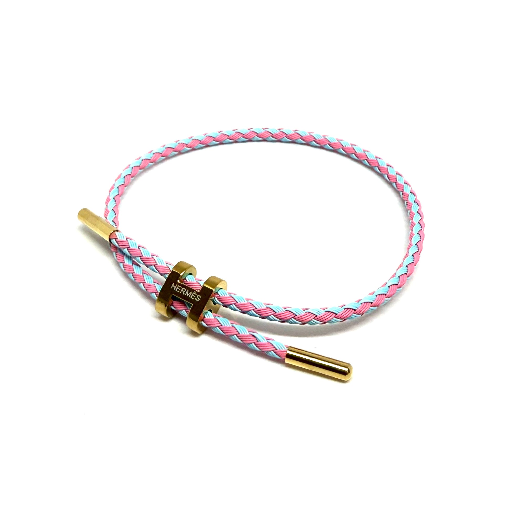 Pink & Blue Hermes Bracelet