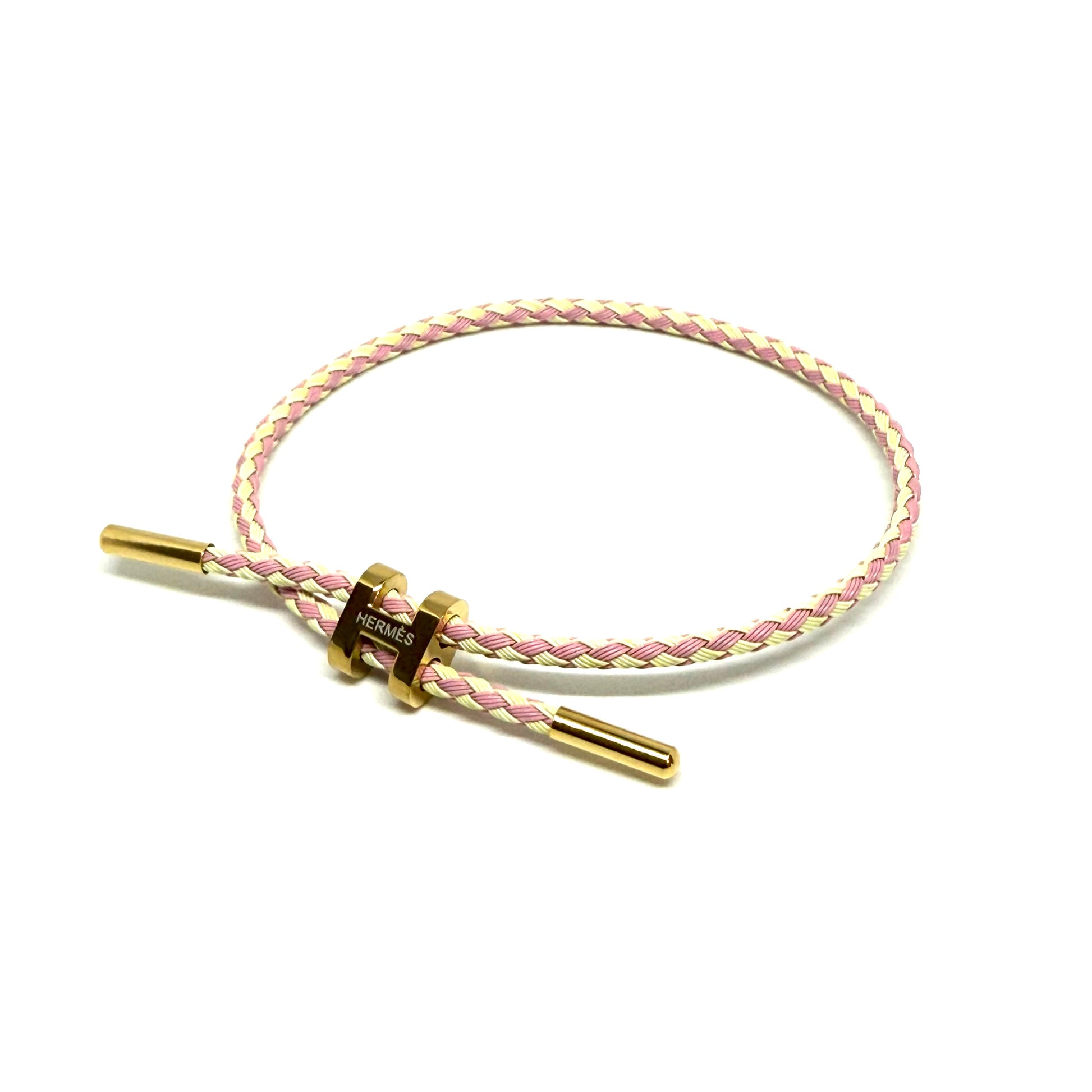 Pink & Yellow Hermes Bracelet