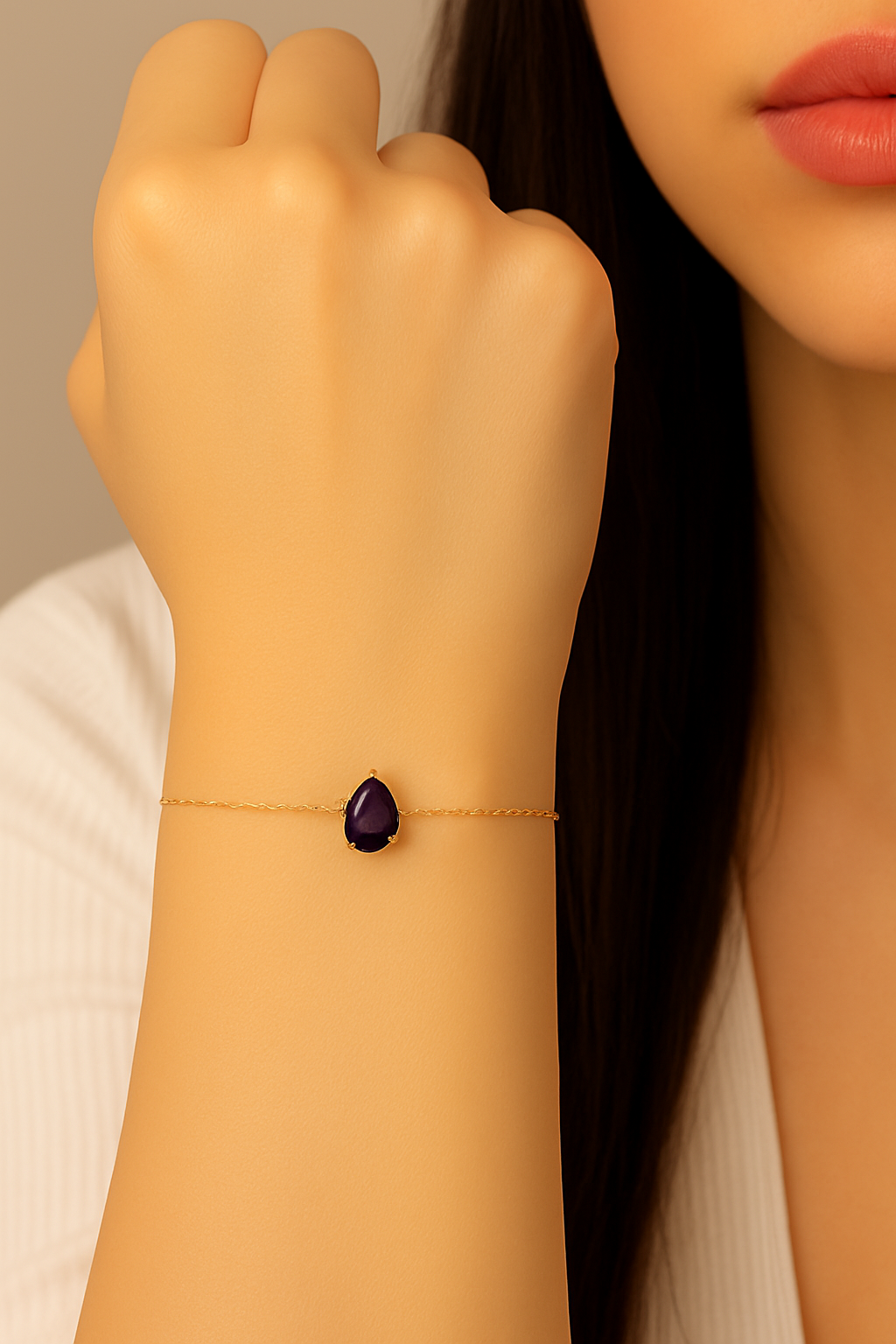Eye-drop Month Bracelet