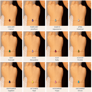 Eye-drop Month Bracelet