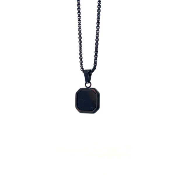 Full Black Onyx Eye Necklace