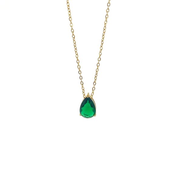 May Emerald Necklace